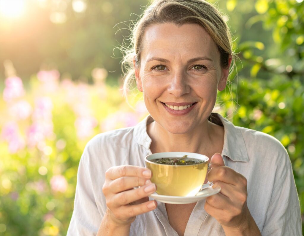 Infuso caldo di erbe naturali — Erboristeria Ippocrate