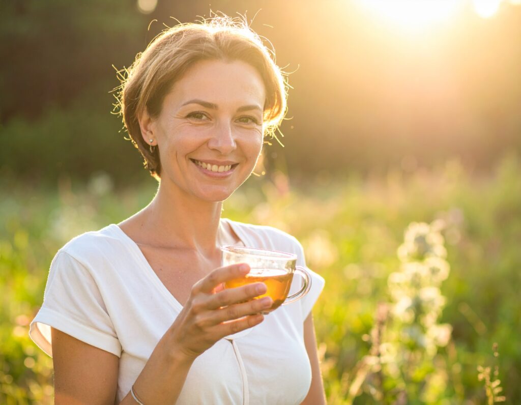 Infuso caldo di erbe naturali — Erboristeria Ippocrate