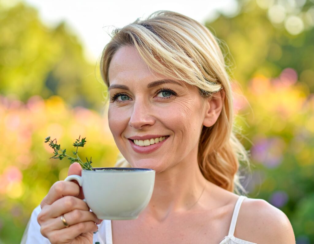 Infuso caldo di erbe naturali — Erboristeria Ippocrate